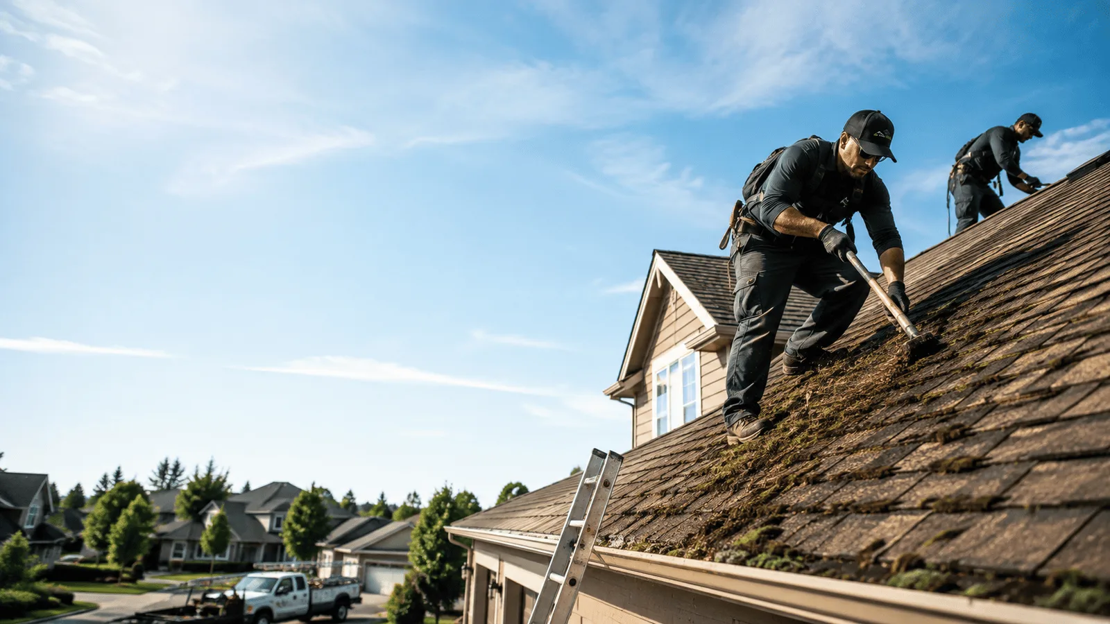 Roof Moss Removal in Caledonia, WI near me